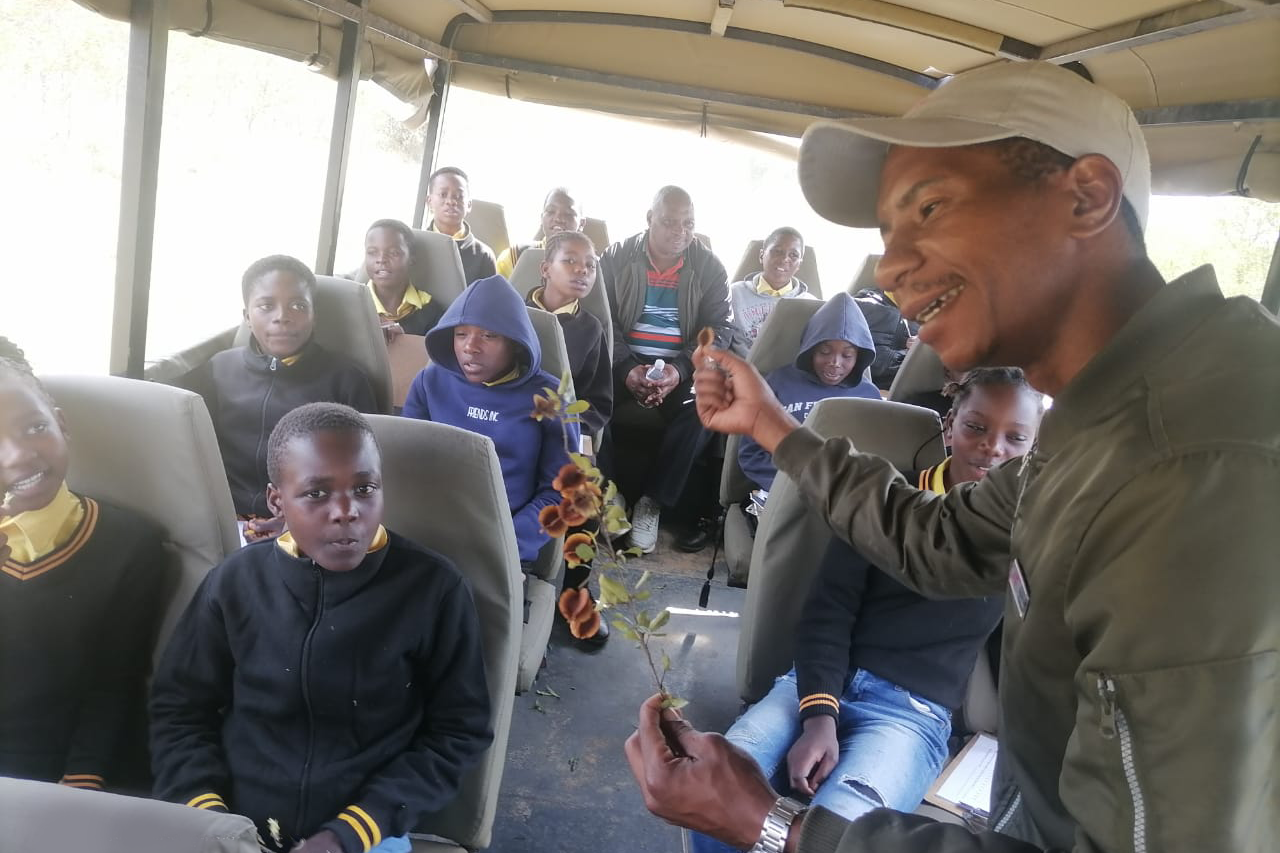 Zuzumuzi Gumede, a facilitator at GWF’s Conservation Academy
