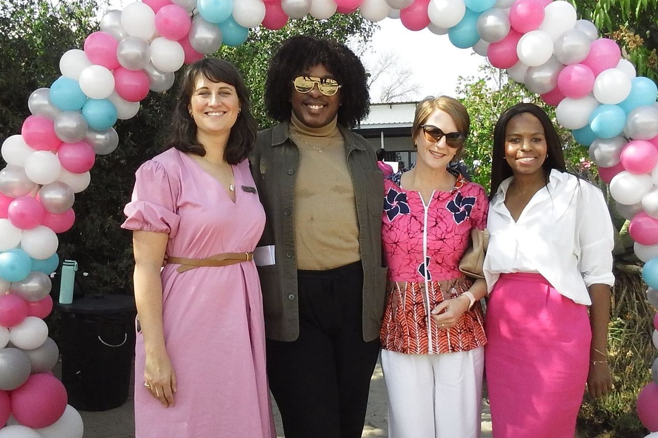 Mosidi and the GWF crew