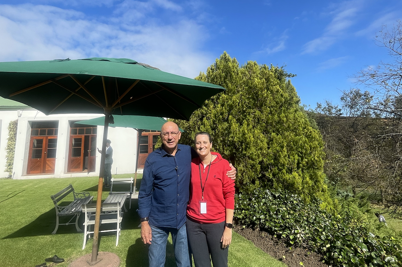 Gemma with Trevor Manuel