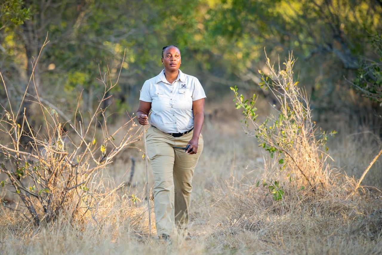 Tsundzukani Whati, a tracker at Londolozi Game Reserve,