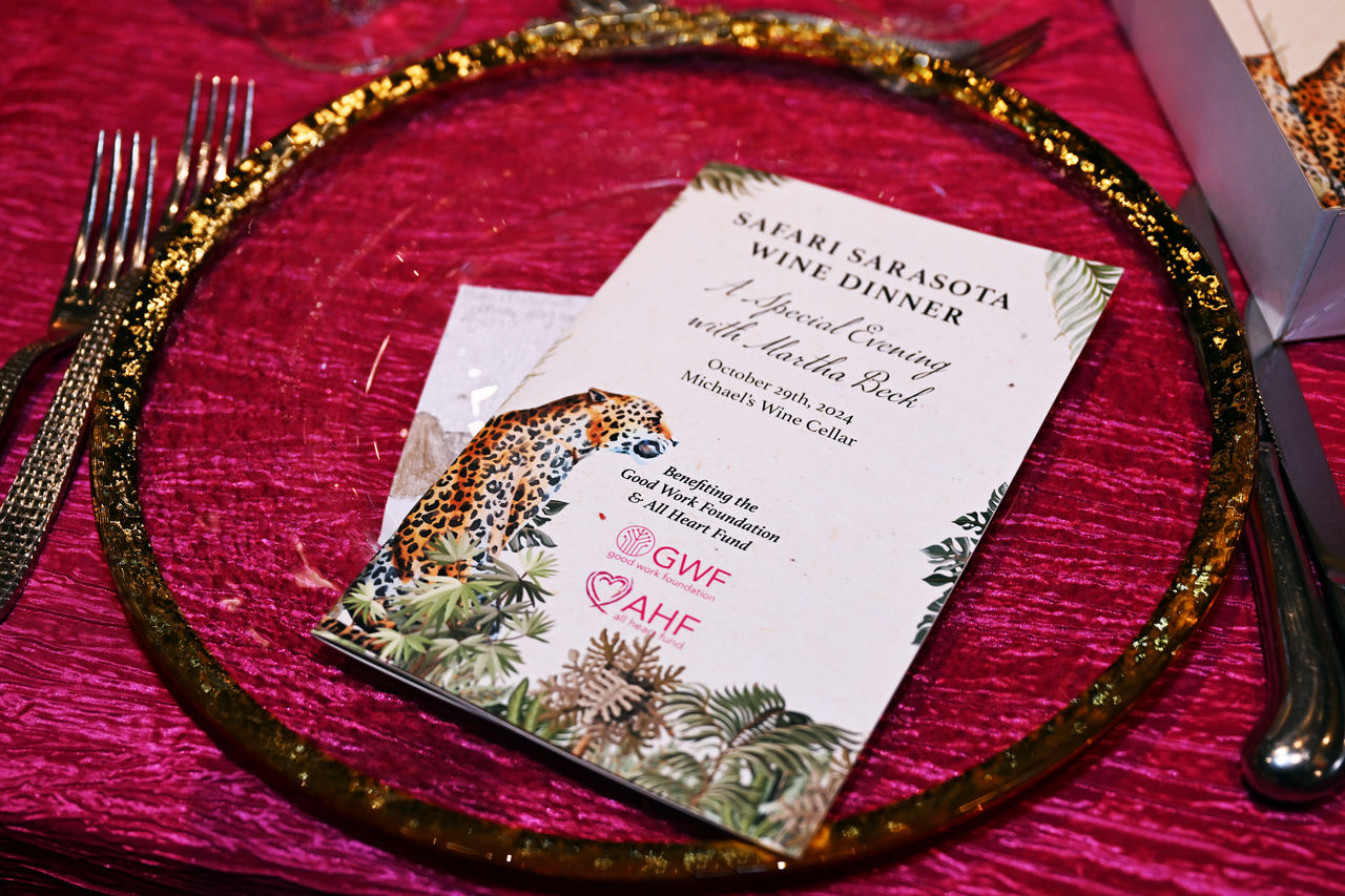 An evening of fine dining