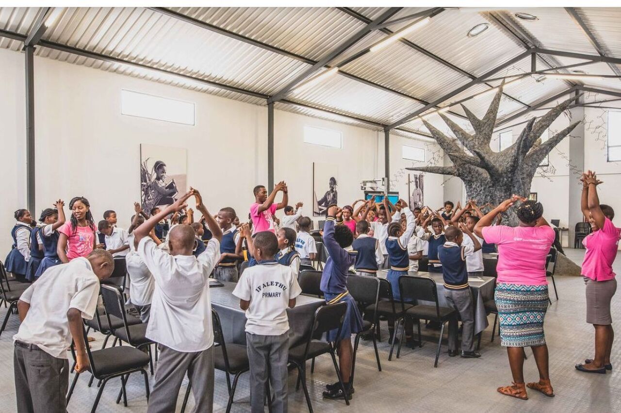 Stretching body and mind!