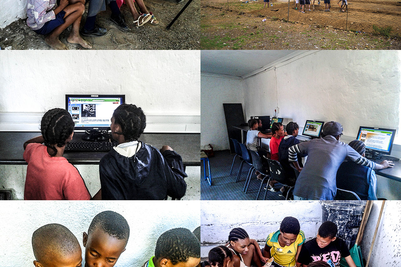 Philippolis Digital Learning Centre is up and running and the Open Learning Academy Collage